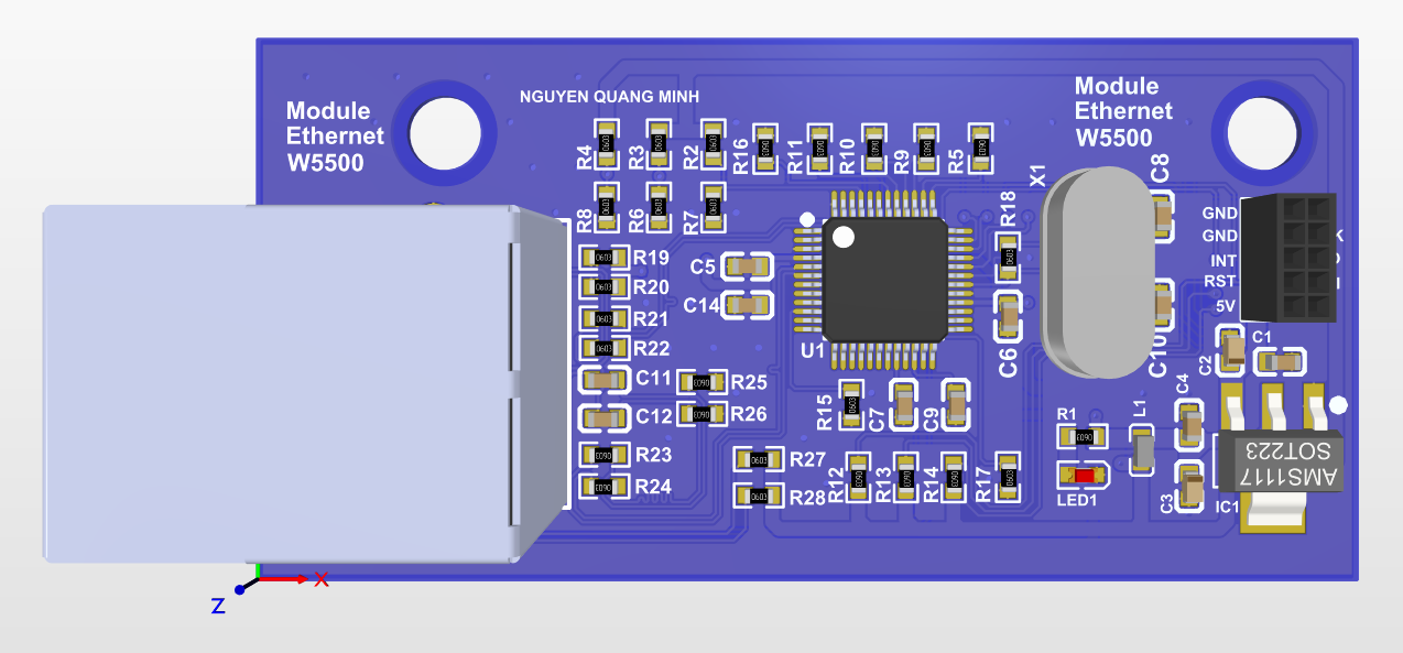 GitHub - NguyennQuangMinh/Module_Ethernet_W5500_DIY