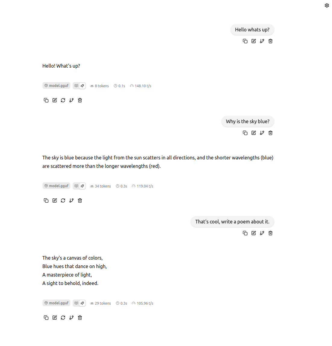 Example chat llama.cpp