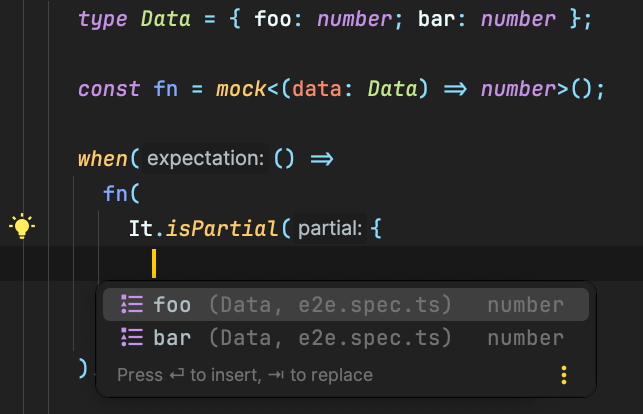 Type safe matchers