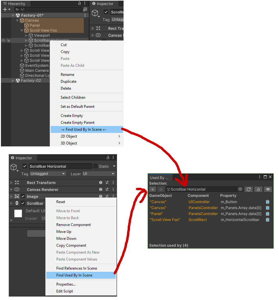 FindReferencesInSceneWindow