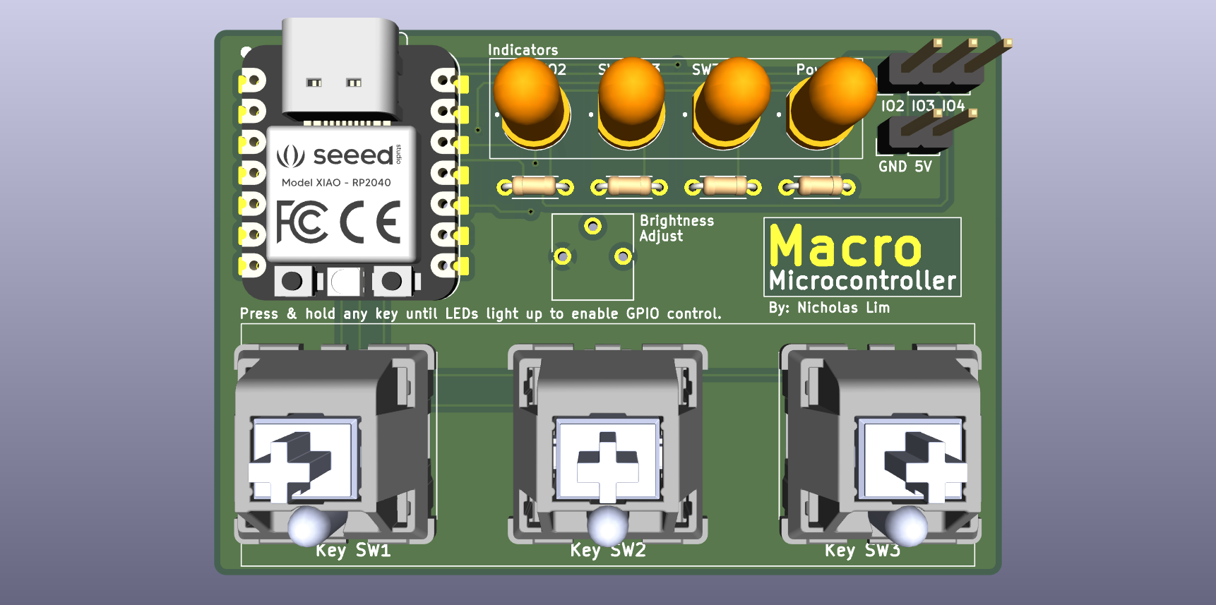 Macro Microcontroller