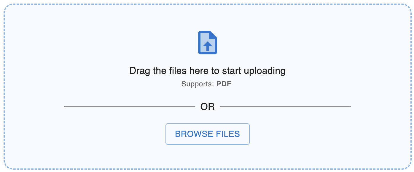 Multi File Upload Screenshot