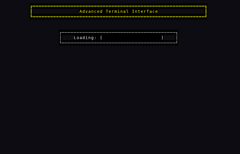 AdvancedExample demo