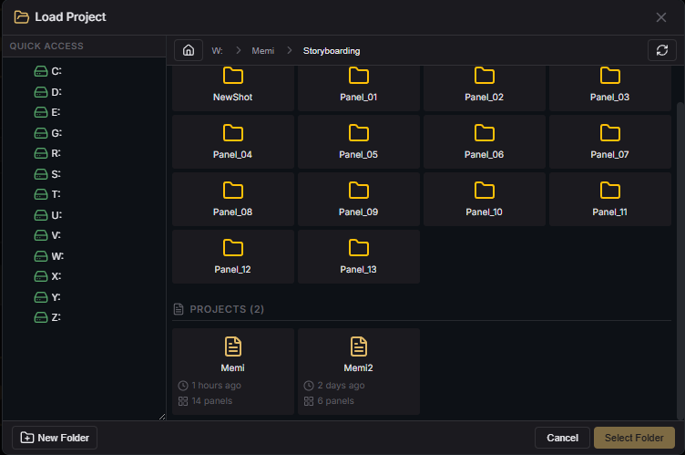 Load Project