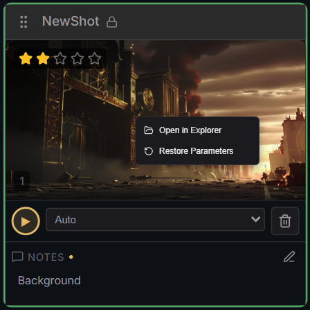 Panel Ratings and Notes
