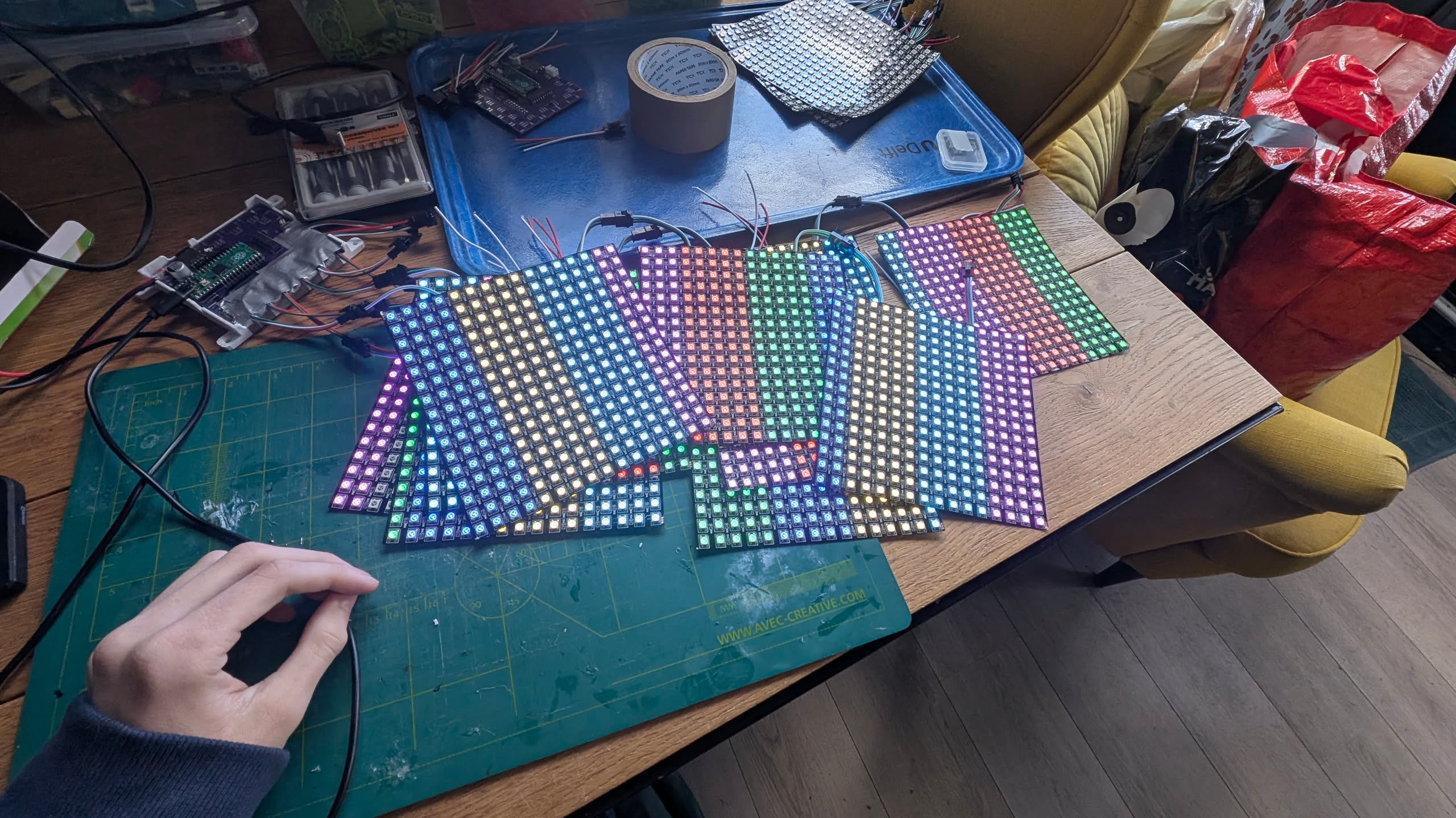 LedScreen, from the project README