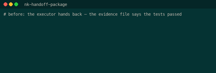 nk-handoff-package demo