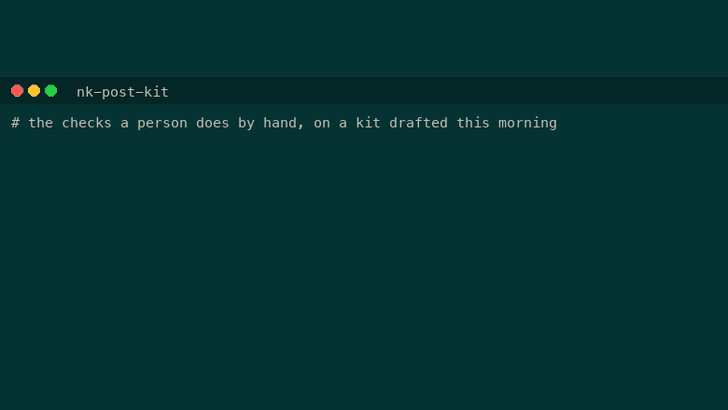 nk-post-kit demo