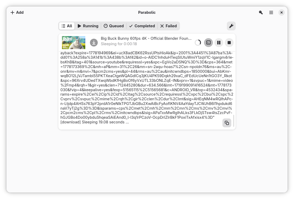 Downloading