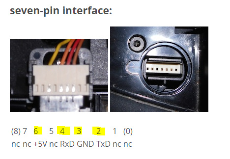 Jura 7-pin interface