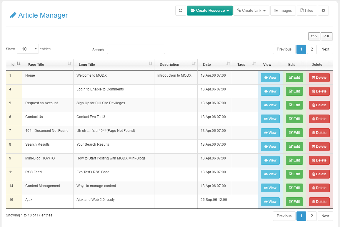 GitHub - Modxit/ArticleManager: Posts Admin Module For MODX Evo