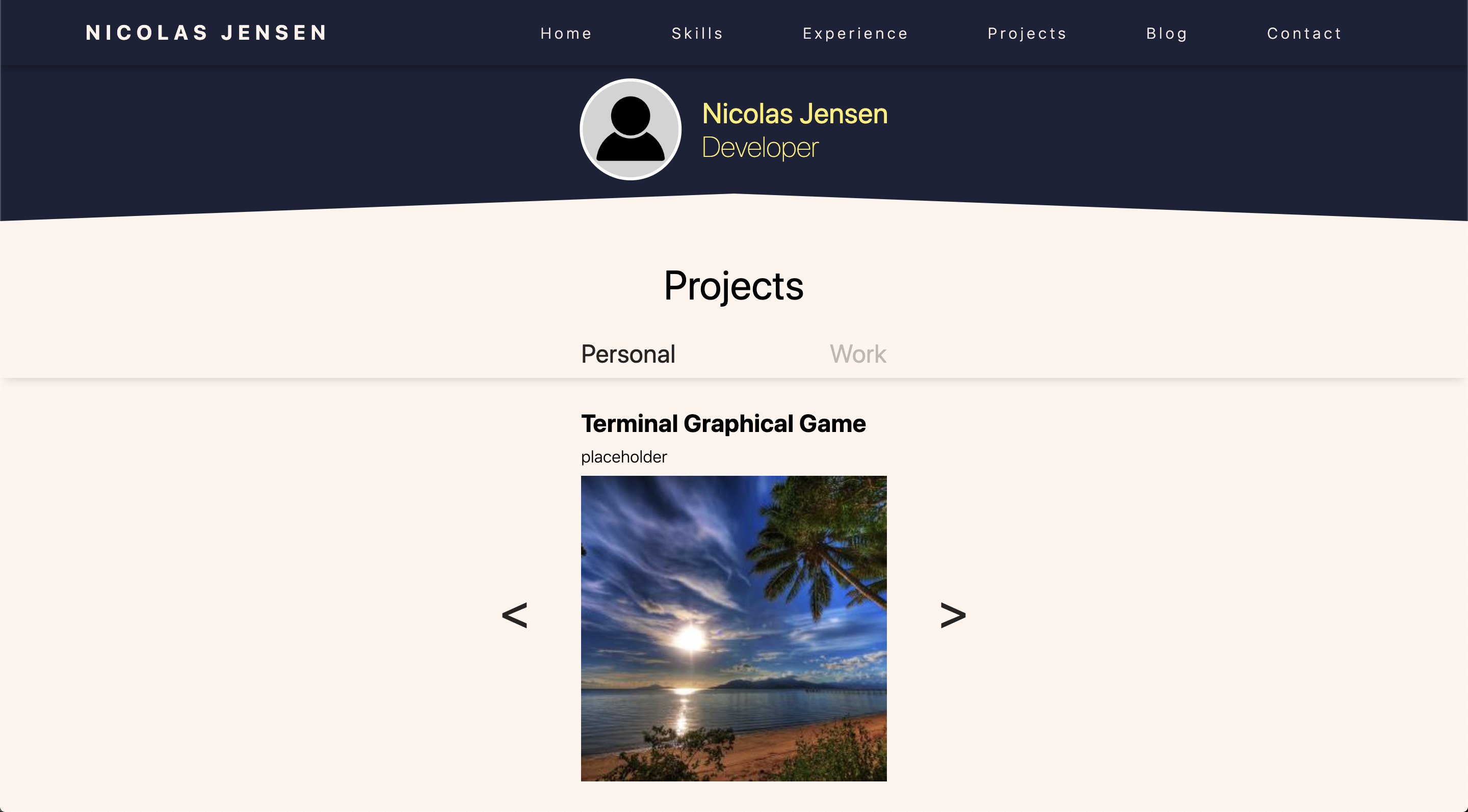 GitHub - NicolasJJensen/Portfolio: A portfolio website to work as a ...