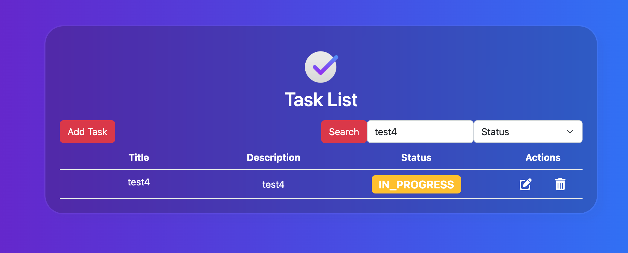 Search task