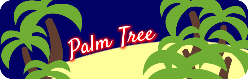 Palm Tree Banner