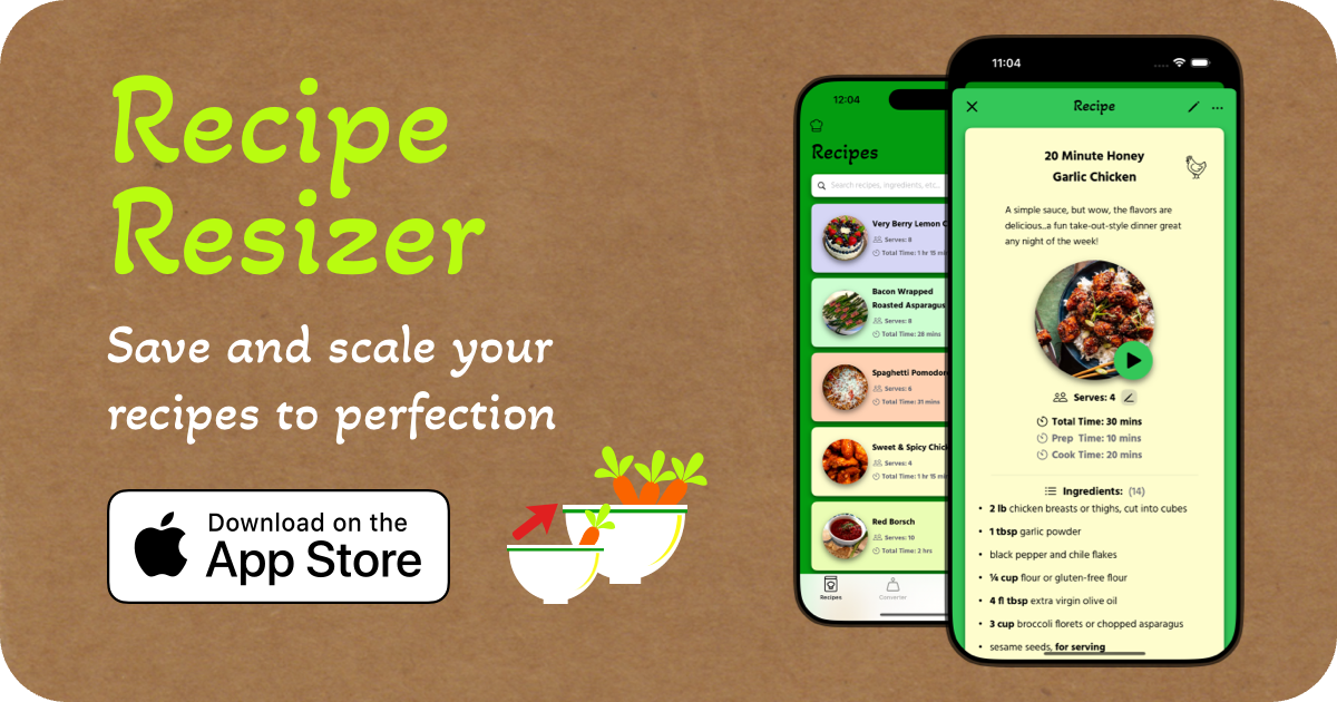 Recipe Resizer