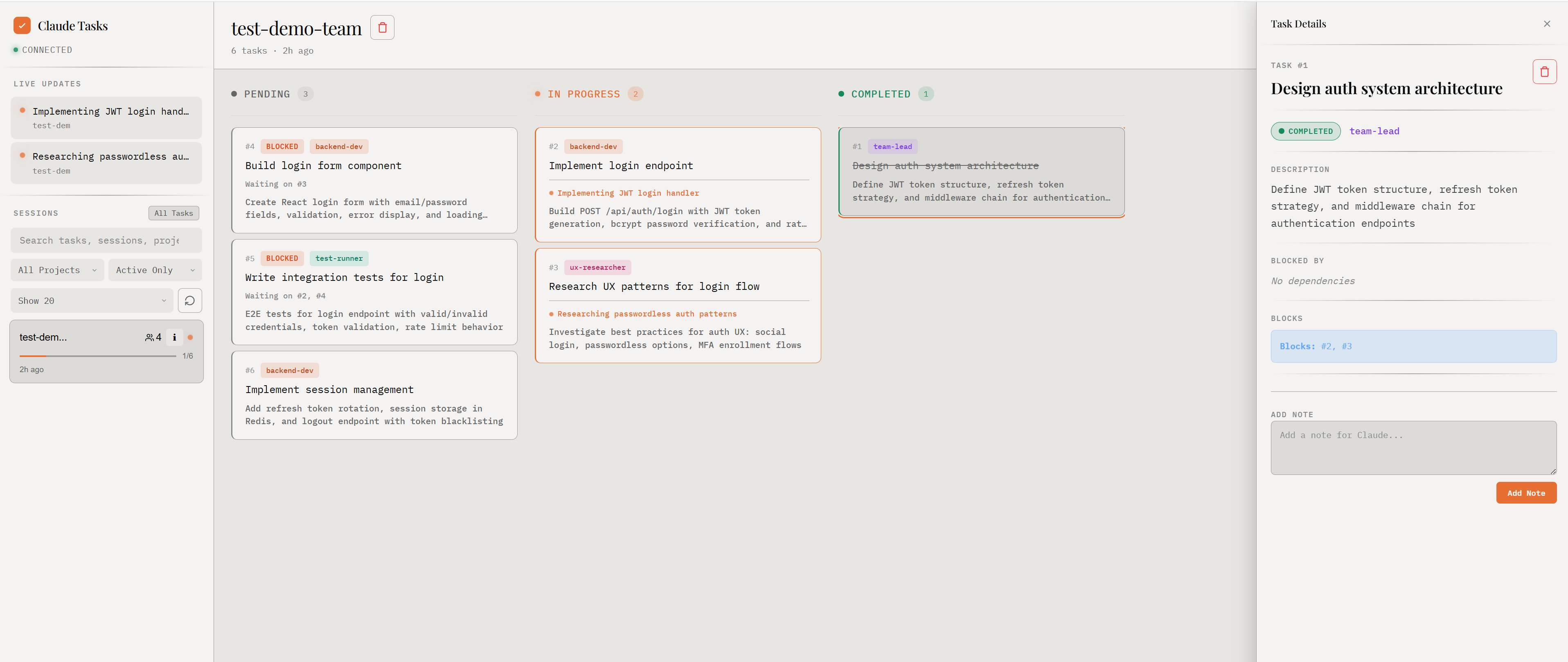 Kanban Screenshot