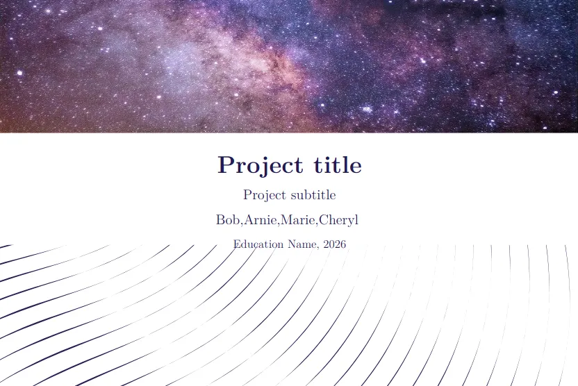 Titlepage with authors