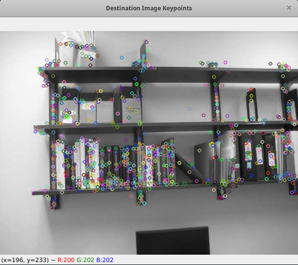 destination image keypoints 