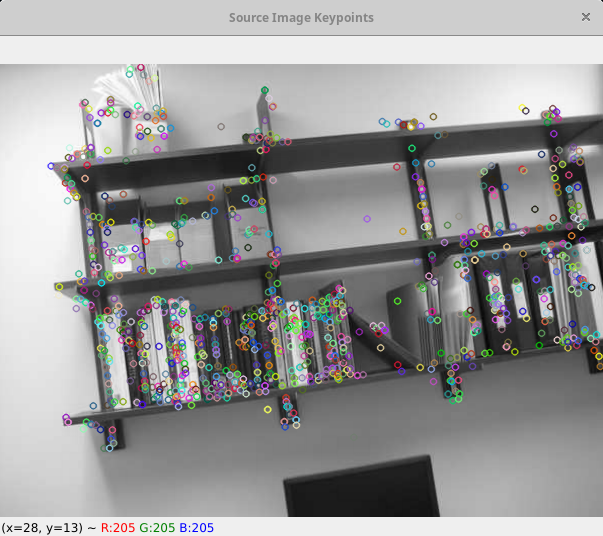 destination image keypoints