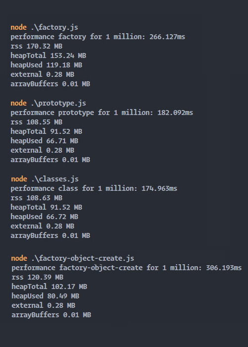 benchmark on terminal