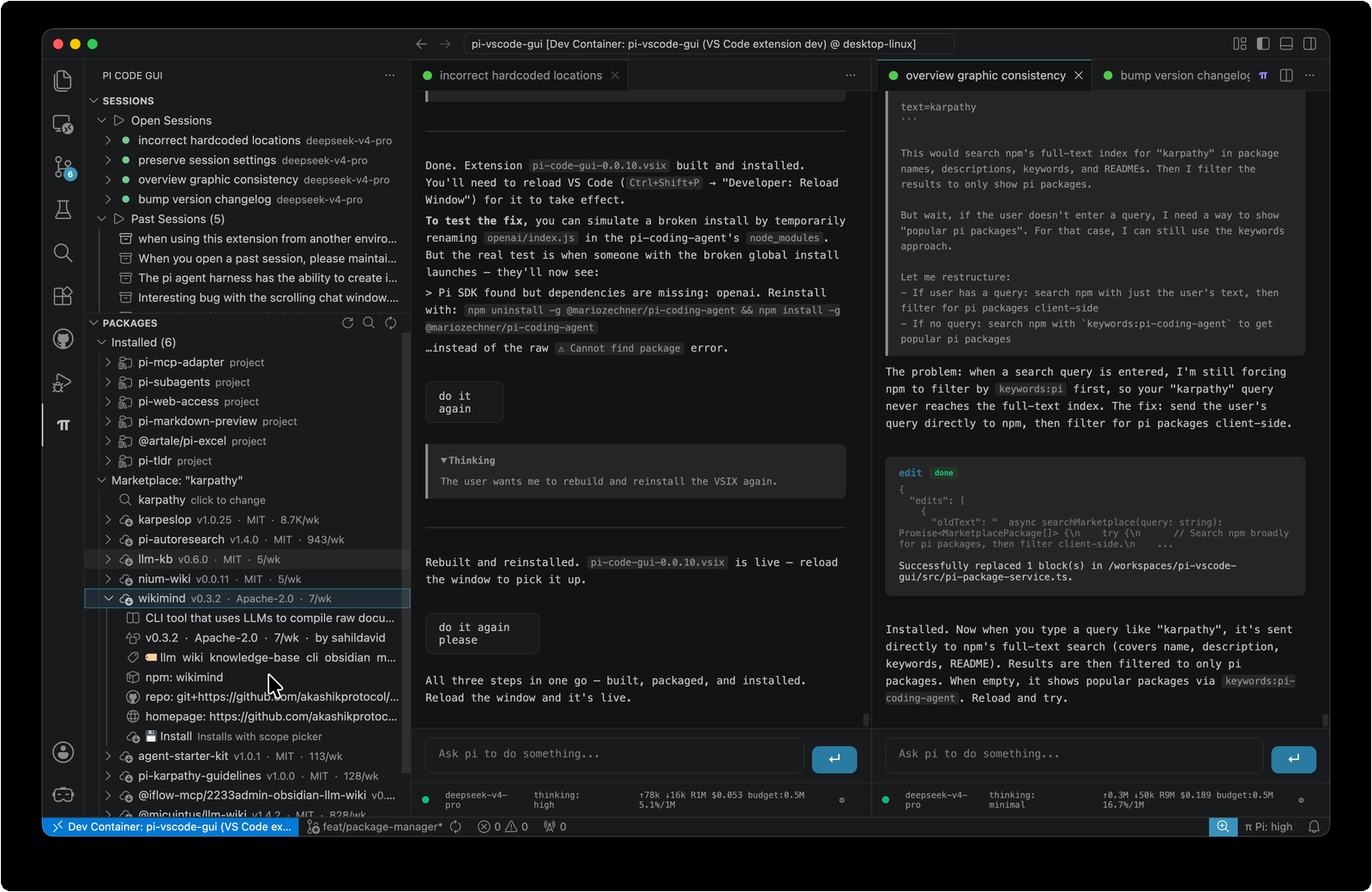 Pi Code GUI
