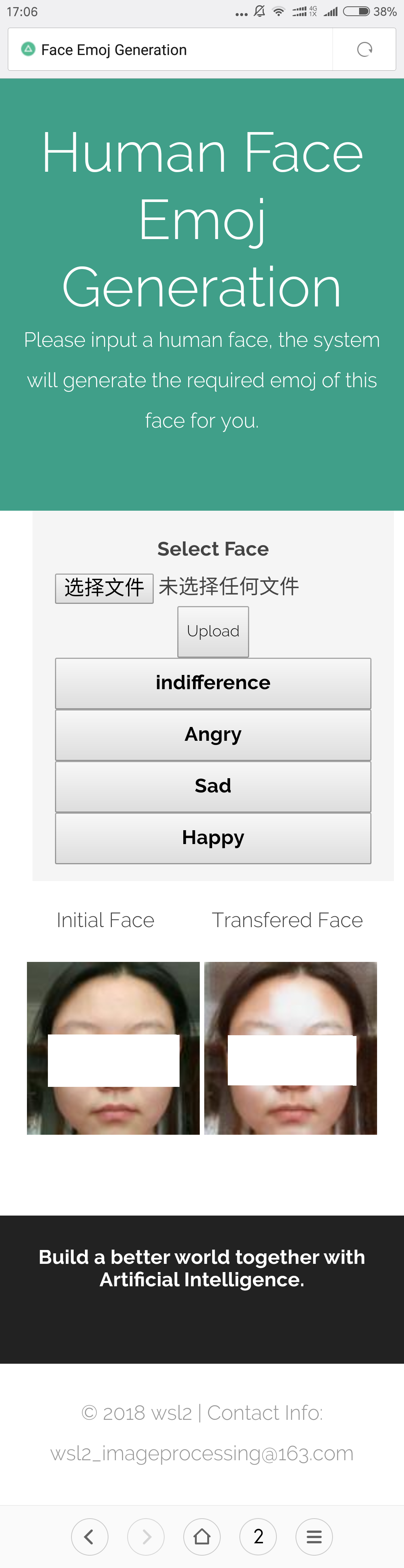 GitHub - Nina0109/FaceEmojiTransfer: The system takes a face image as ...