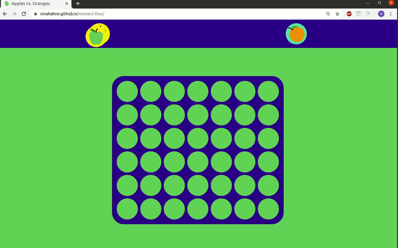 connect four game preview animation