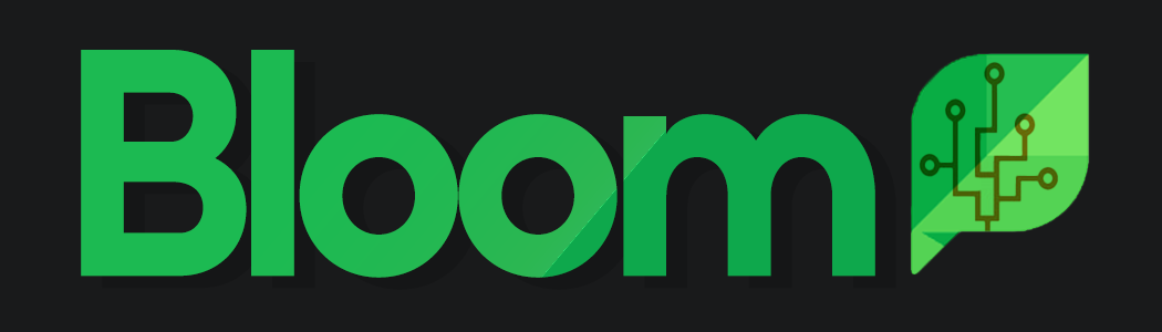 Bloom Logo Banner Dark