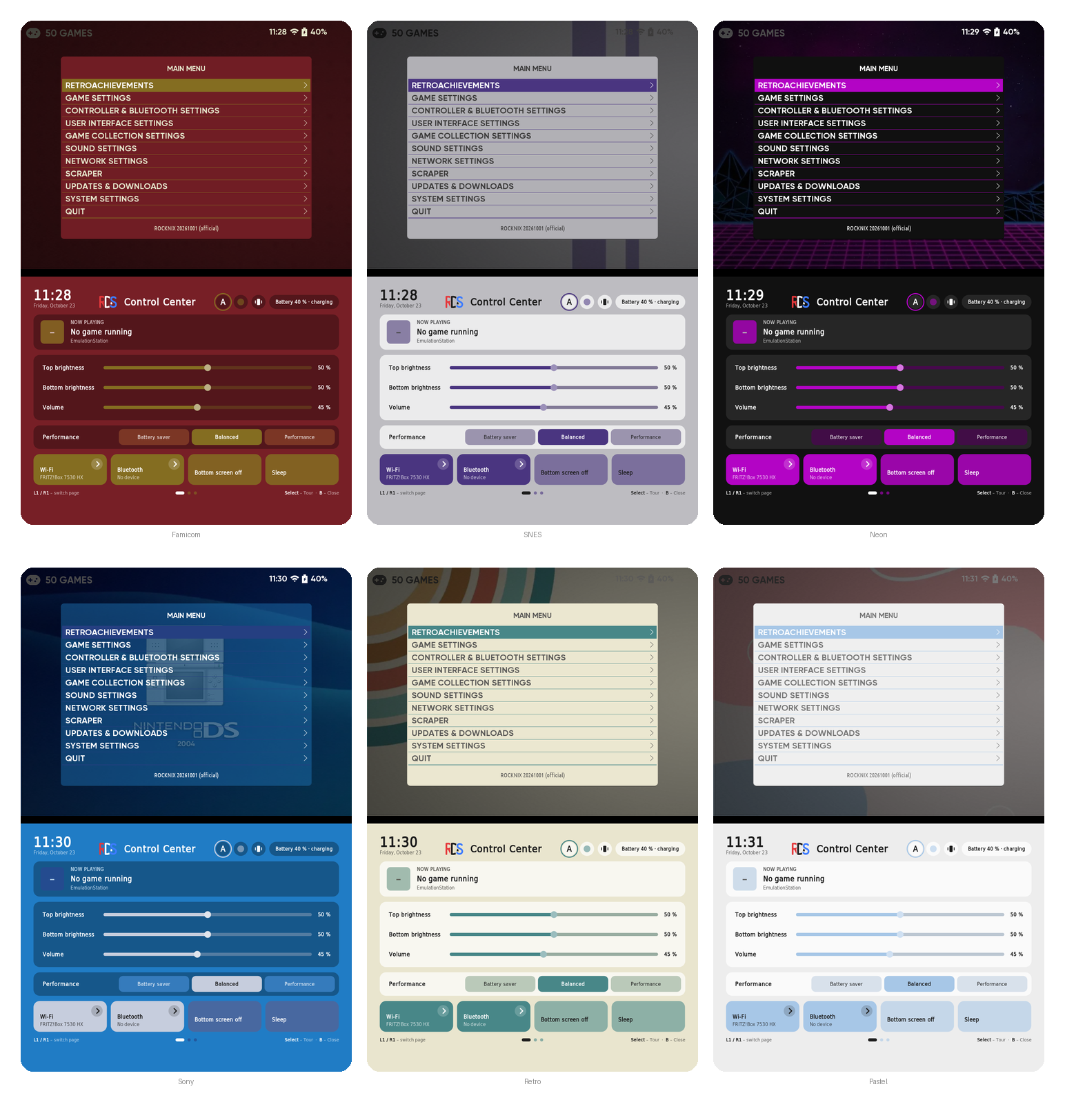 Theme-Farben bei Automatisch