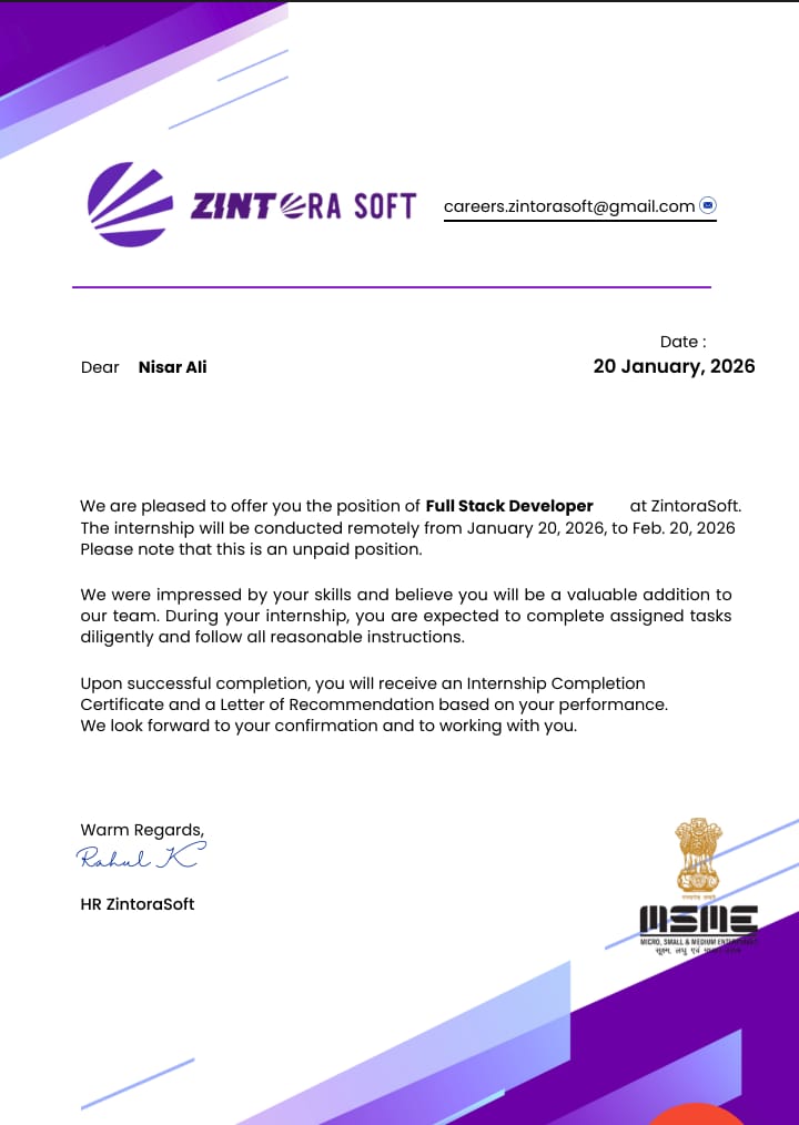 ZintoraSoft