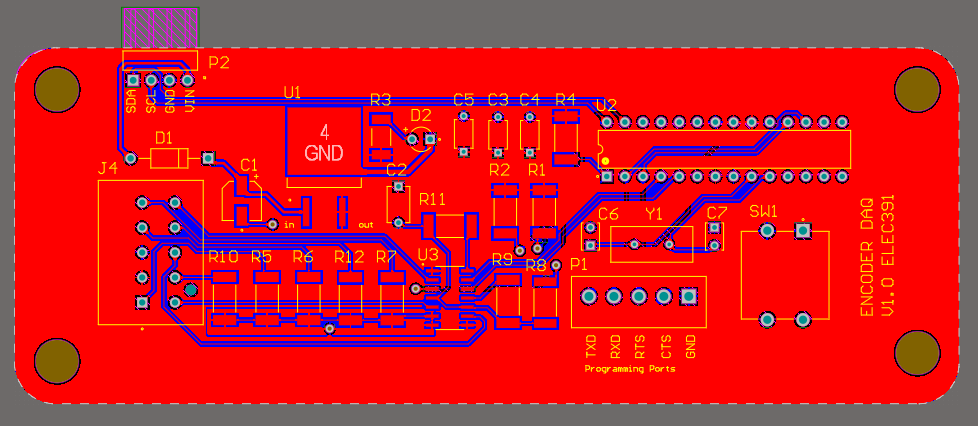 Encoder Board PCB