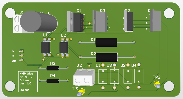 Motor Driver 3D Render