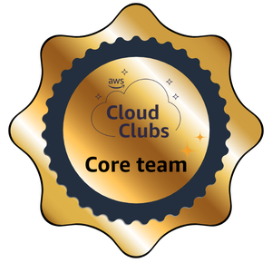 AWS Cloud Club Core Team Badge