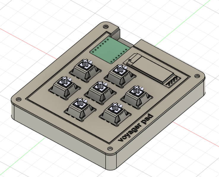Voyager pad, from the project README