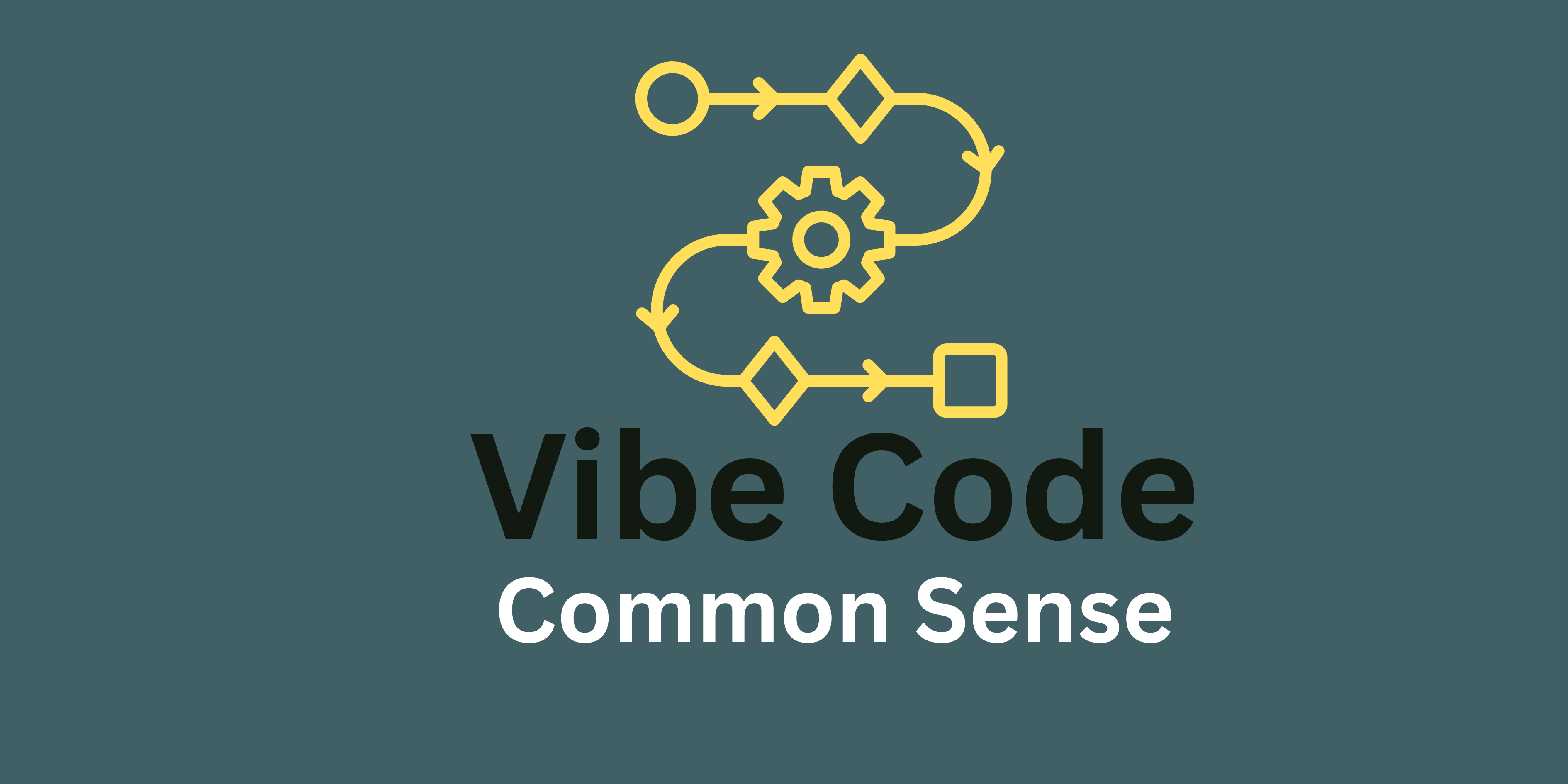 Vibe Code Common Sense hero illustration
