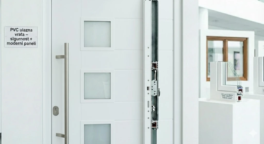 Sigurnosna PVC ulazna vrata
