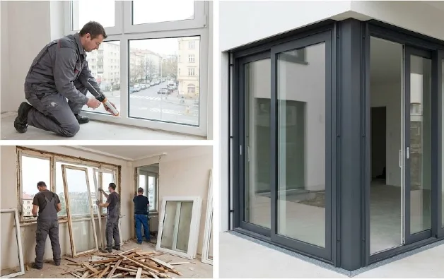 Skidanje stare i ugradnja nove stolarije tokom renoviranja