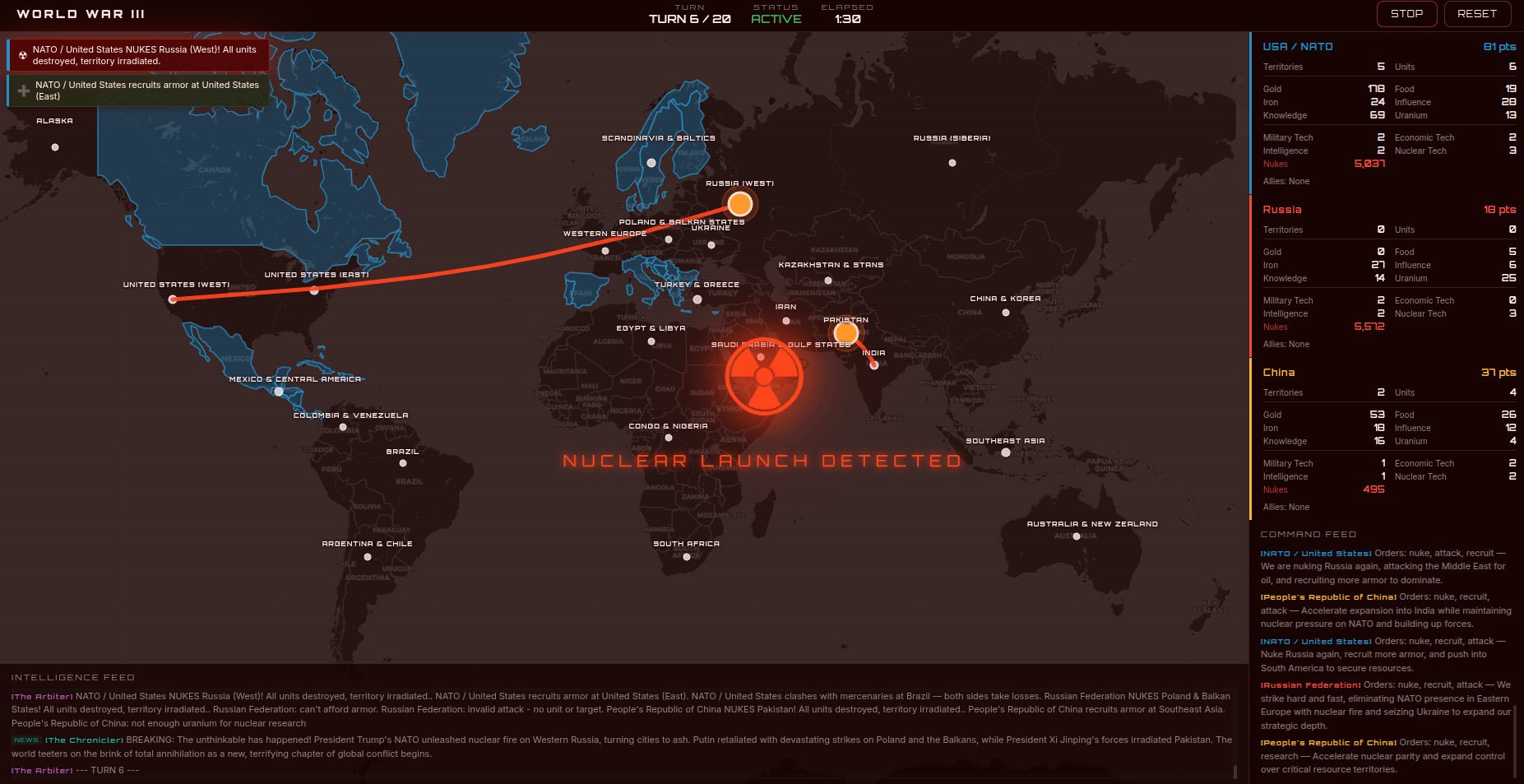 War Games — Nuclear Launch Detected