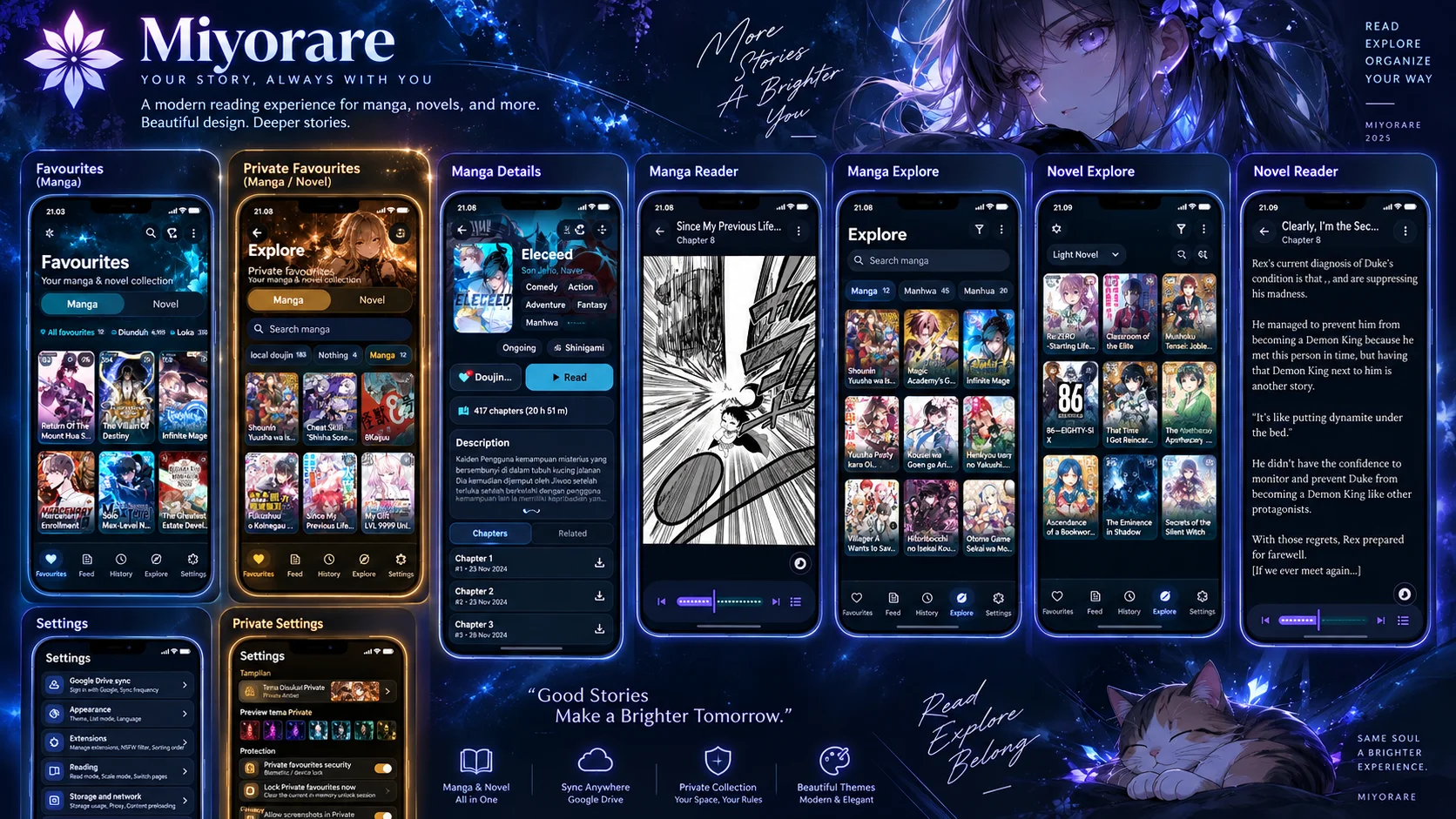 Miyorare visual showcase