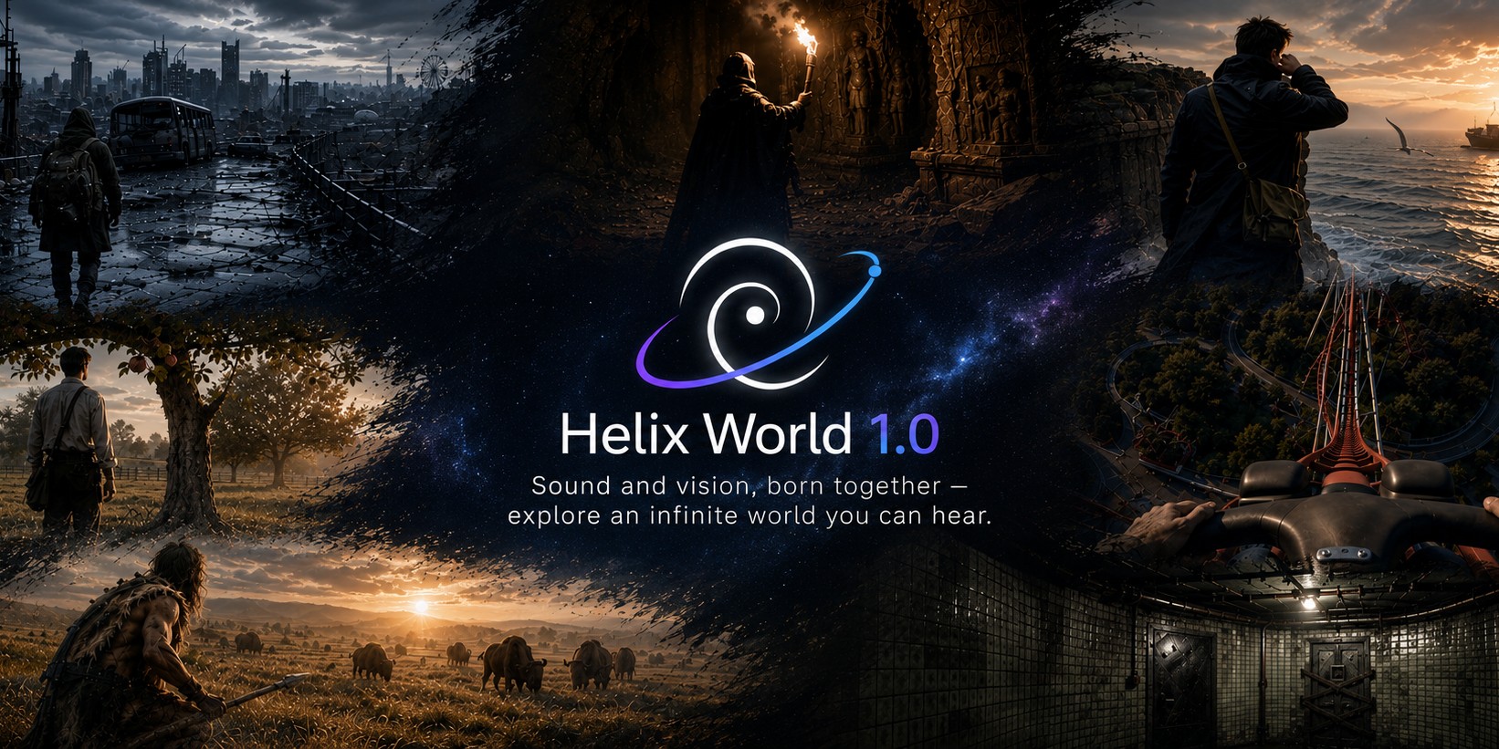 HelixWorld — Sound and vision, born together