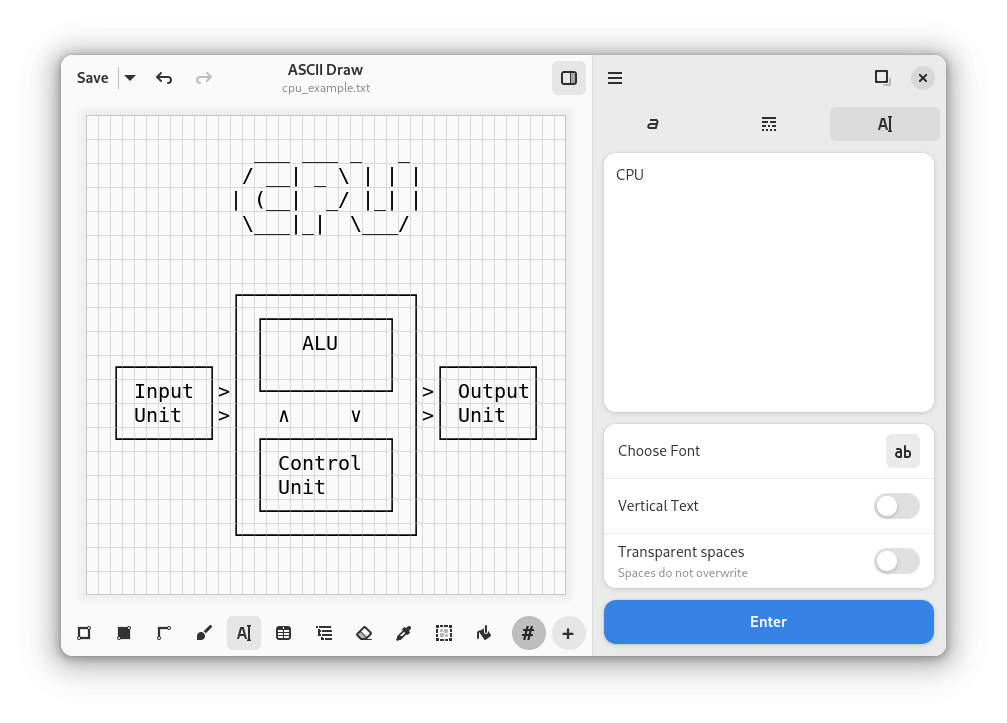 ASCII Draw