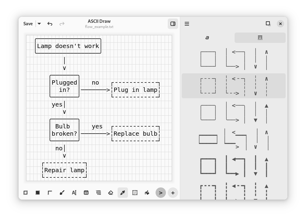 ASCII Draw