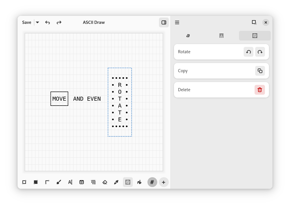 ASCII Draw