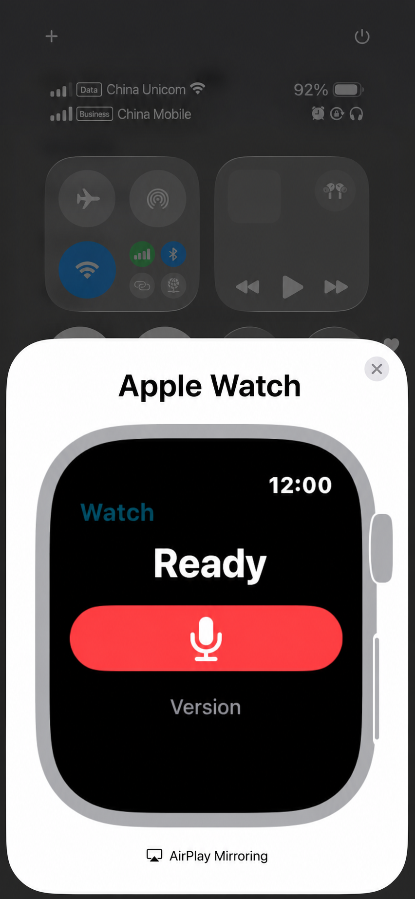 Nomily AI ready to record on Apple Watch