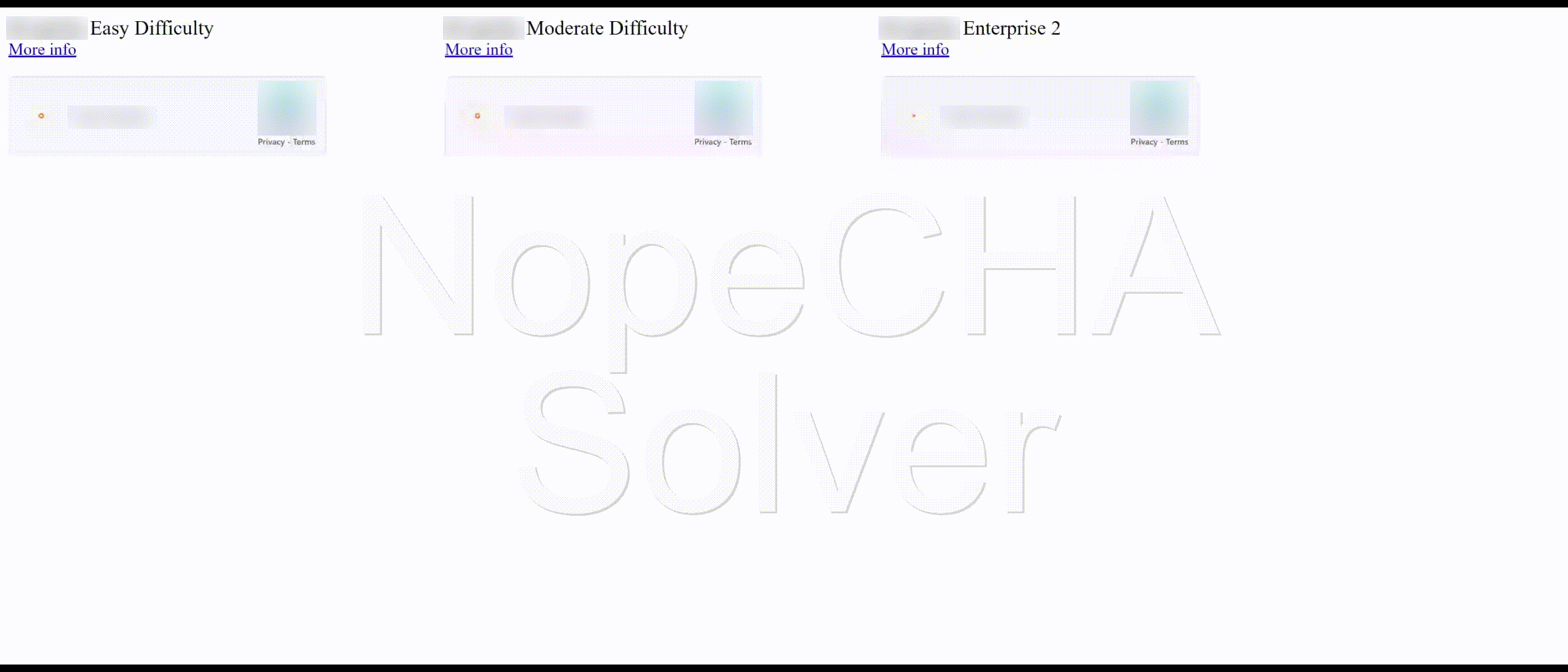 Image CAPTCHA