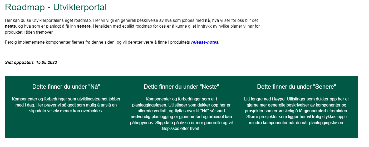The introductory "now", "next", and "later" text fields