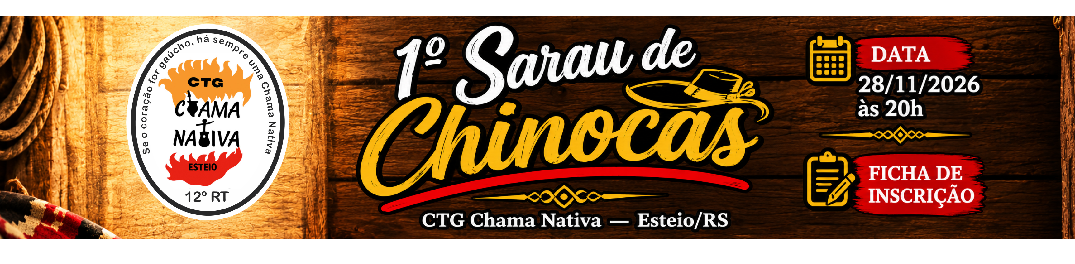 1º Sarau de Chinocas Gaúcho