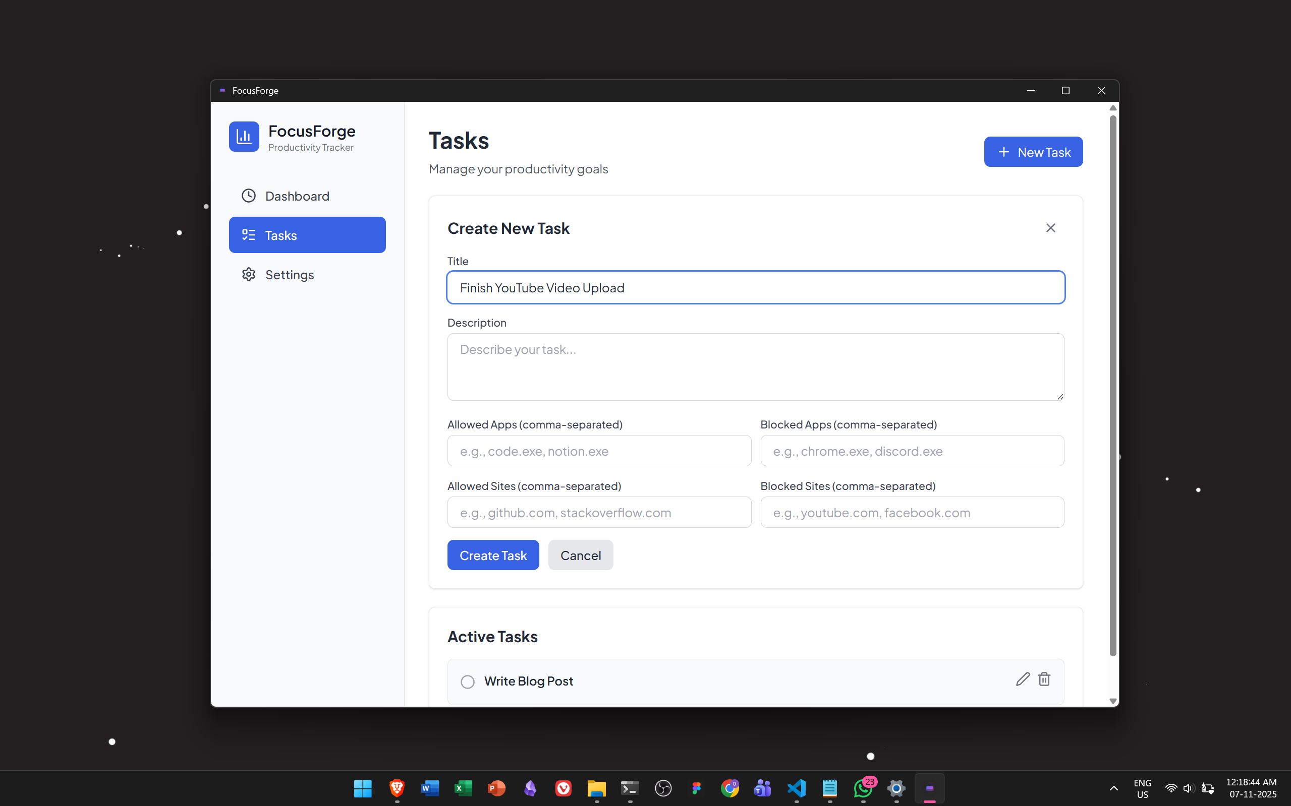 Task Management