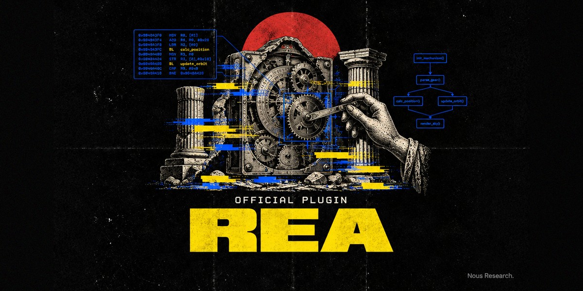 REA: official Hermes Agent plugin